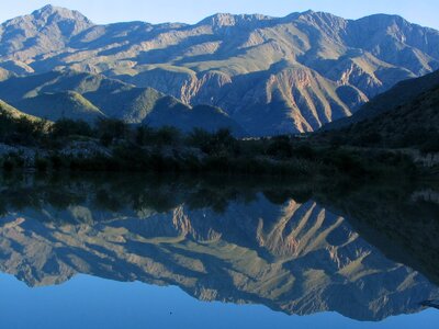 Lake scenery rugged photo