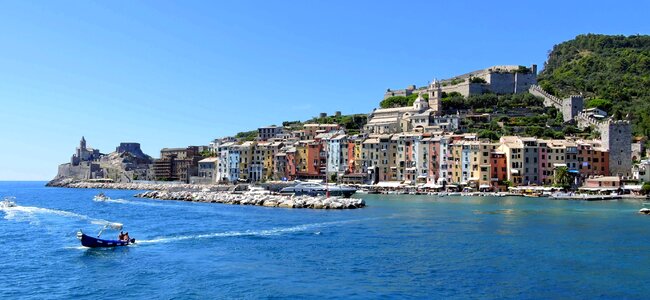 Porto venere liguria italy photo