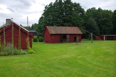 Rustic barn house photo