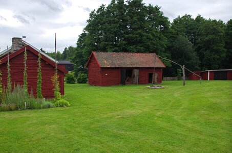 Rustic barn house