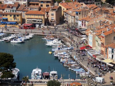 Port boats cassis photo