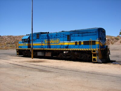 Namibia locomotive railway