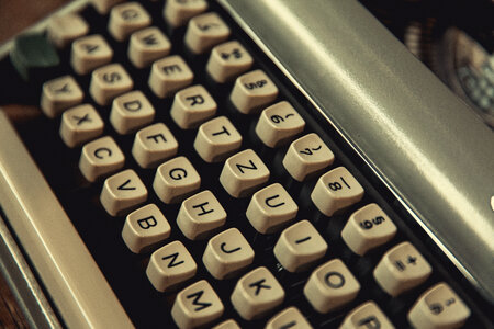 Vintage Typewriter Author photo
