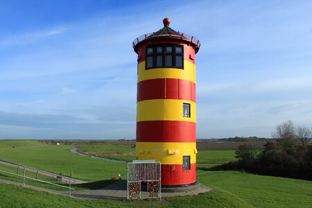 Landmark otto lighthouse landscape