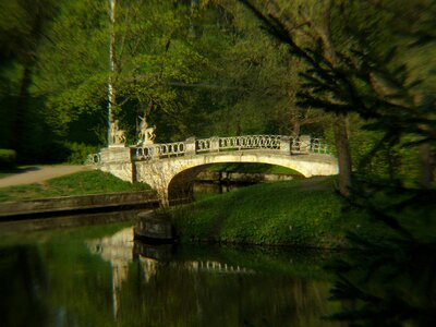 Bridge pond outdoor photo