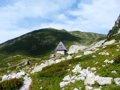 Hut stay accommodation photo