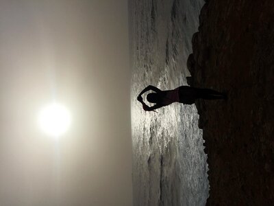 Landscape sea sky