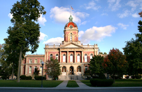 Elkhart County Courthouse in Goshen, Indiana