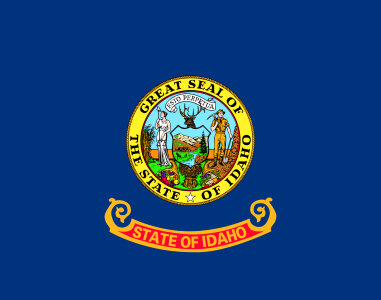 Flag of Idaho photo