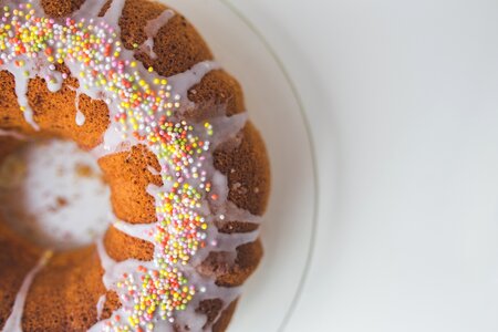 Colorful decoration food