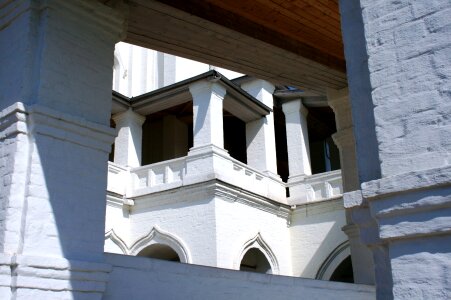 Religion russian orthodox white photo