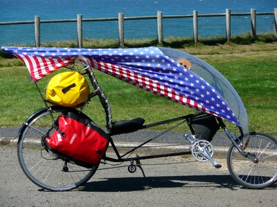 Cyclist recreation ride
