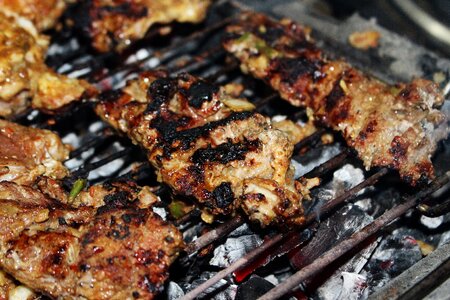 Grill barbecue grill grilled