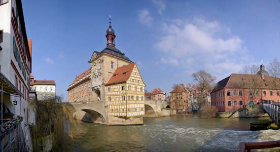 Town hall on the bridge, Bamberg, Germany photo