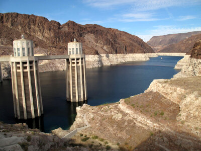 Hoover Dam area and Lake Mead, Nevada