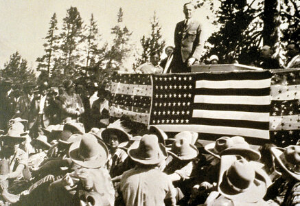 Grand Teton National Park Dedication in 1929
