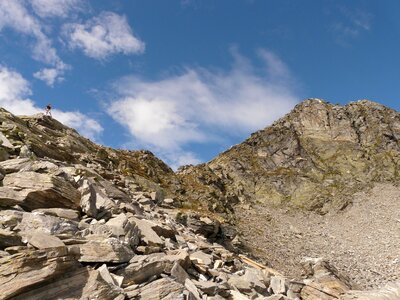 Scree summit great