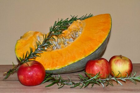 Apples culinary pumpkin photo