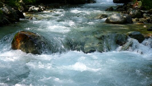 River water courses nature photo
