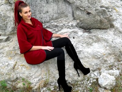 Boots heels red