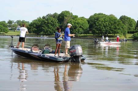 Boot female child fishery photo