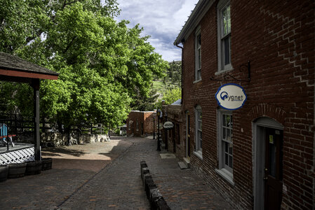 Shops and Alleyway or Reeder's Alley in Helena photo