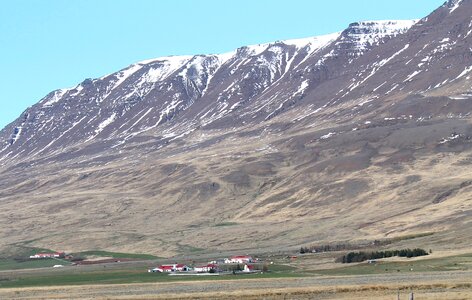 Valley snow summer
