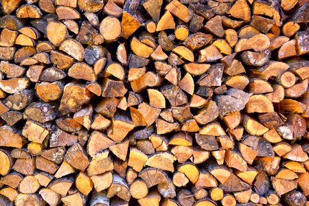 Large Stack Firewood photo