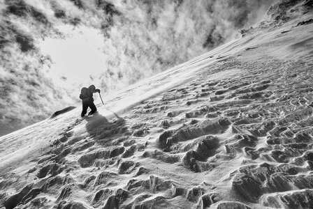 Mountaineer alpinism trekking photo