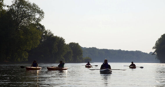 Kayaking on the Potomac River-1 photo