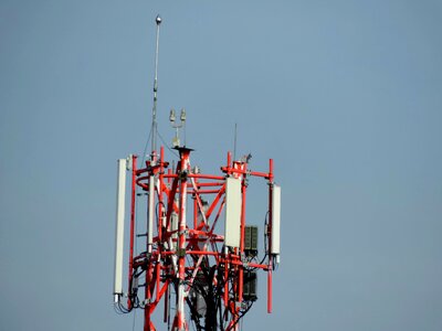 Equipment tower antenna photo