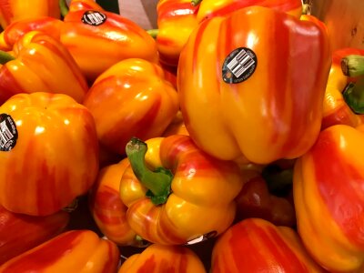 Bell Pepper market marketplace photo