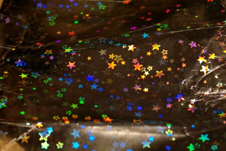 Colorful sparkling packed