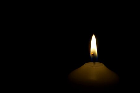 Christmas candlelight wax candle