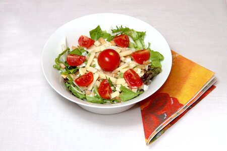 Salad food tomato