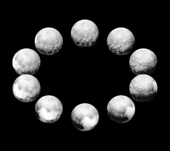 Mosaic of Pluto in all its Phases photo