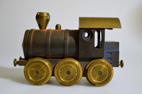 Brass iron object