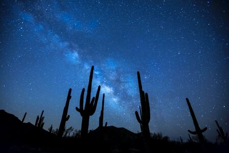 Sky landscape desert