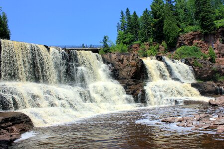 Minnesota gooseberry falls state park falls