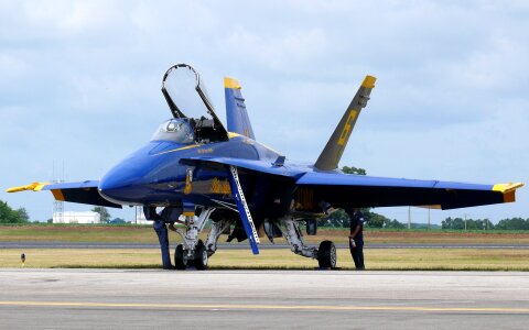 FA-18 Hornets of the Blue Angels