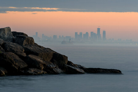 Ocean Cityscape photo