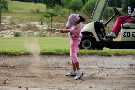 Golf golf ball sport photo