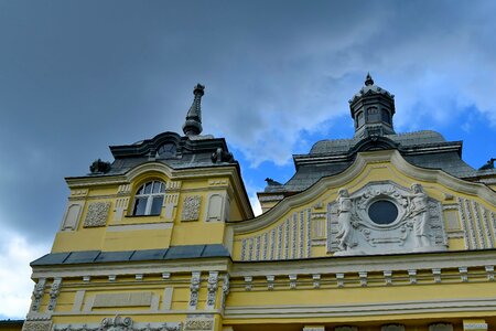 Baroque facade architecture photo