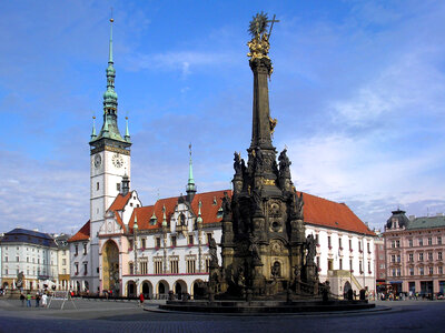 Horní náměstí in Olomouc, Czech Republic photo