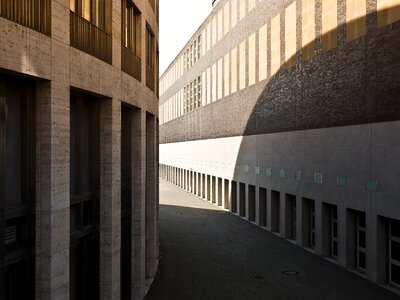 Düsseldorf house facade photo