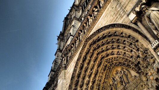 Paris Notre Dame Church Dom-3 photo