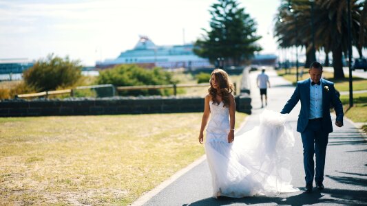 Bride love big day photo