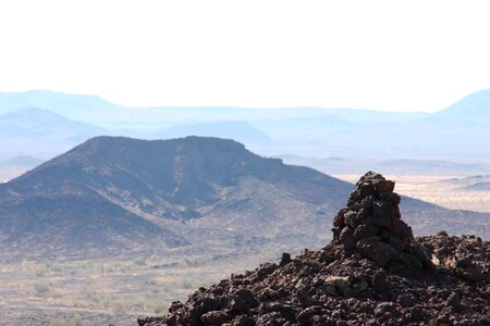 Bluff desert monument