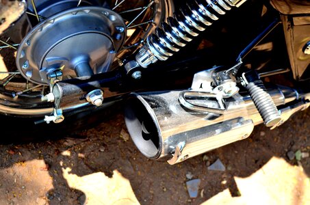 Motorcycle Exhaust photo