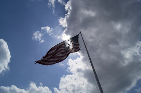 Flags usa america photo